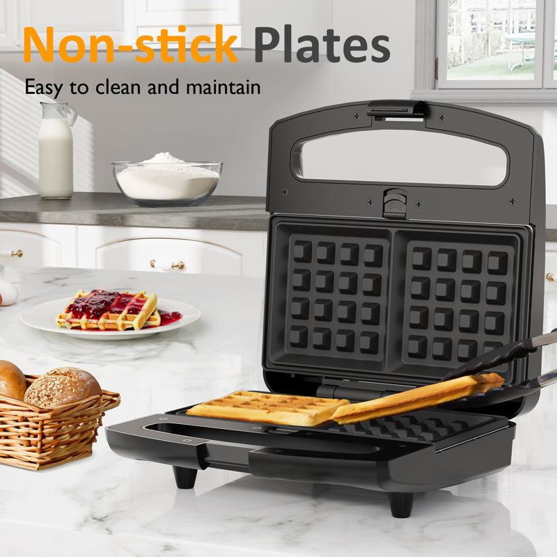 800W 3 In 1 Sandwich Maker