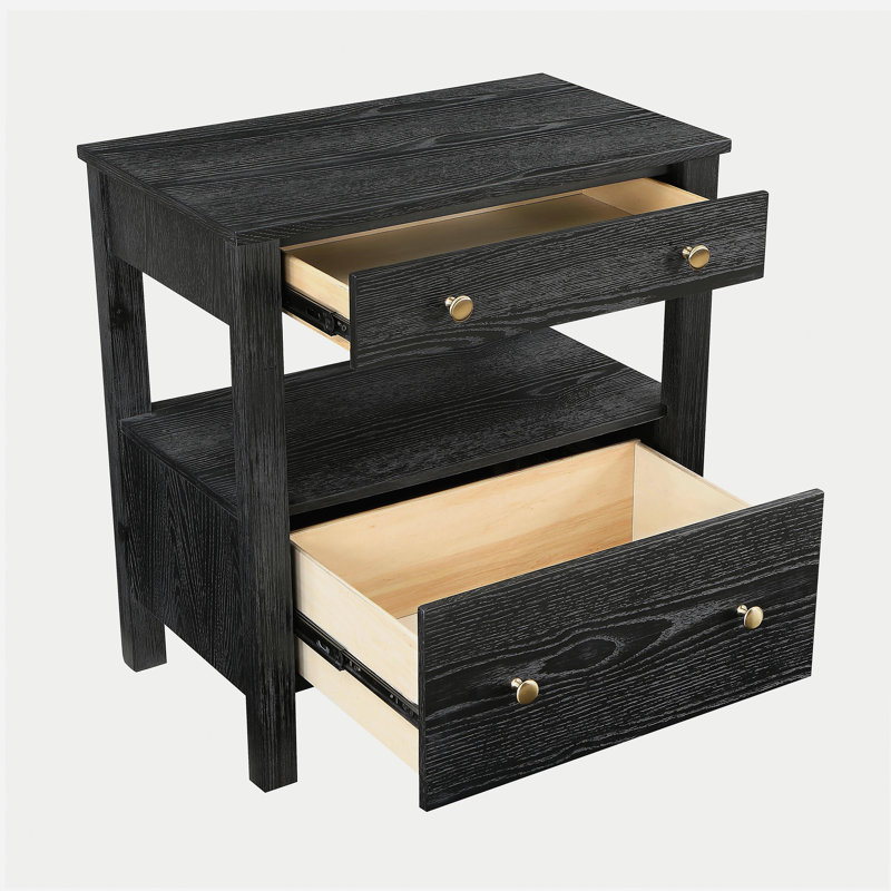Danielle 2 Drawer Nightstand