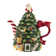 Spode Christmas Tree Tree Teapot  7.75"