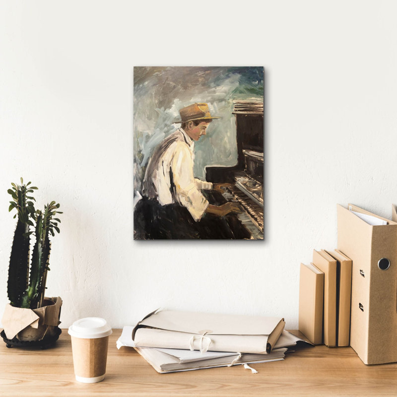 «Epic Graffiti» «Hear To The Music 4» par Allayn Stevens, art mural sur toile, 12 po x 16 po, H 16 po x l 12 po