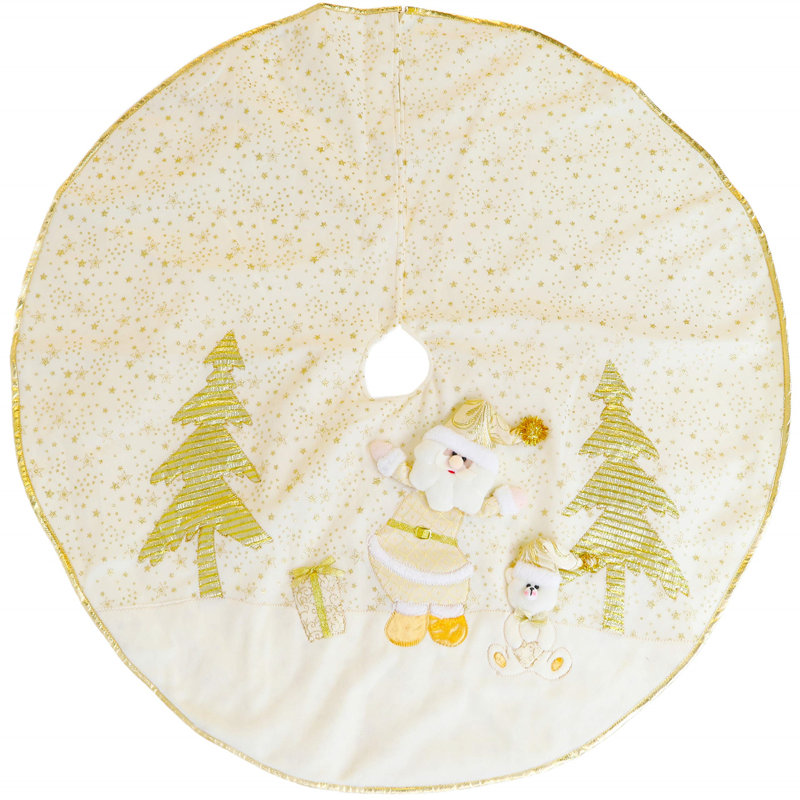 Annaclara Faux Fur Tree Skirt