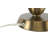 Modern Stacked Metal Table Lamp with Glass Accents and Linen Shade-512851586