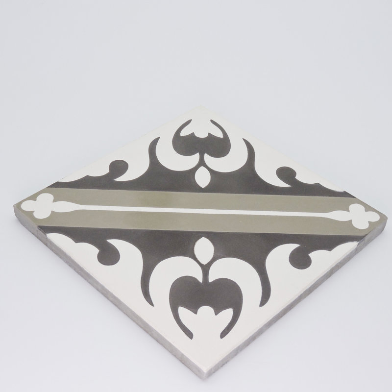 Malta 8" x 8" Cement Patterned Wall & Floor Tile