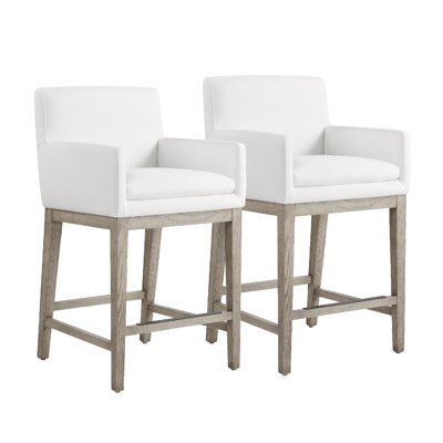 Bethea Counter Stool With Arms