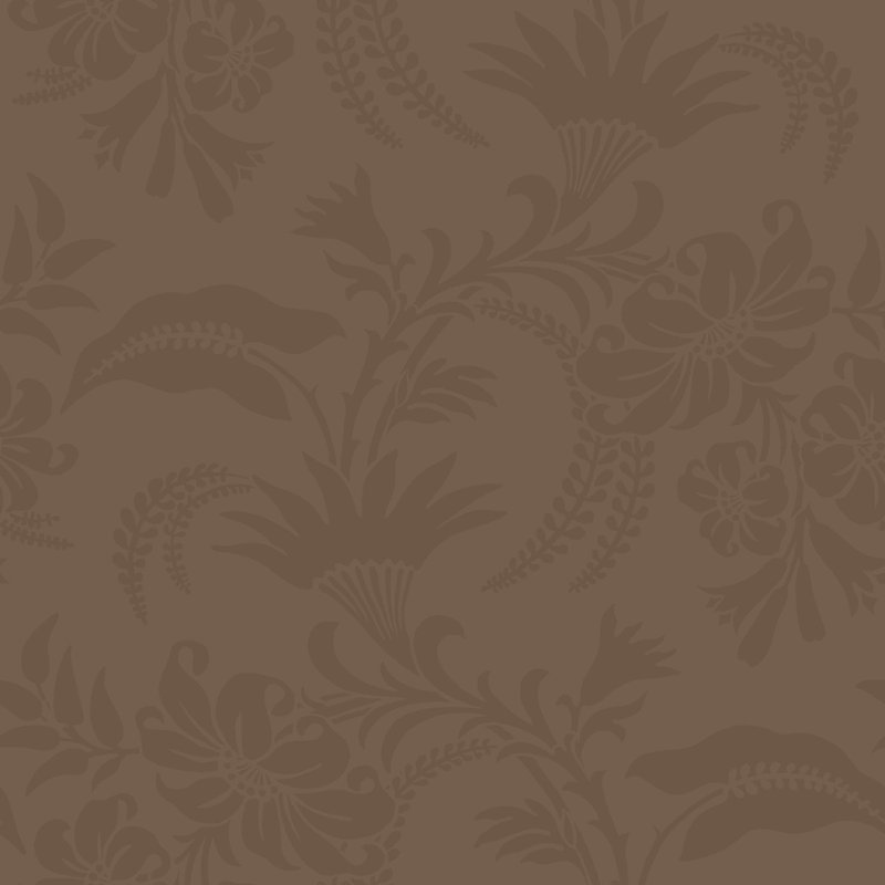 Paisley Wallpaper Roll, Cocoa