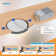 24 Pack 4 Inch Recessed Lighting, 5CCT LED Recessed Light, 2700K-5000K Selectable, 9.5W Eqv 80W, 810LM Dimmable Canless Wafer Downlight, LED Ceiling Light ETL Certificated