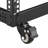 9U 4 Post Open Frame Server Rack Network Enclosure 23''-40'' Adjustable