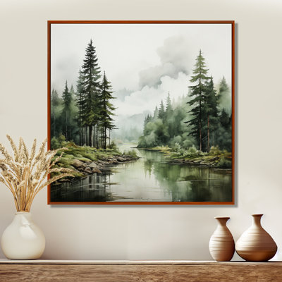 " Pine Tree Silent Wilderness "
