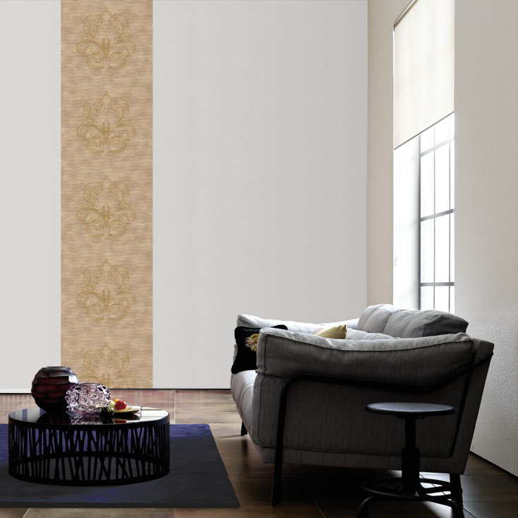 Nobile 3.2m x 70cm Wallpaper Tile, Braun