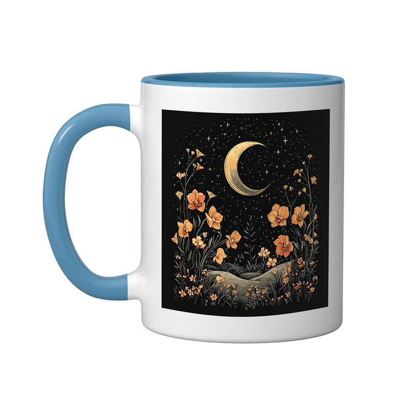 Ceramic Coffee Mug, Blue
