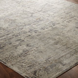Hendricksen Southwestern Area Rug in Gray
