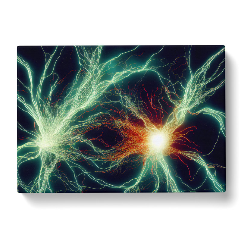 Electricity Art Vol.5 - Wrapped Canvas Print, 35cm H x 50cm W x 3cm D