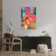 Art mural contemporain abstrait à motifs-1428181554