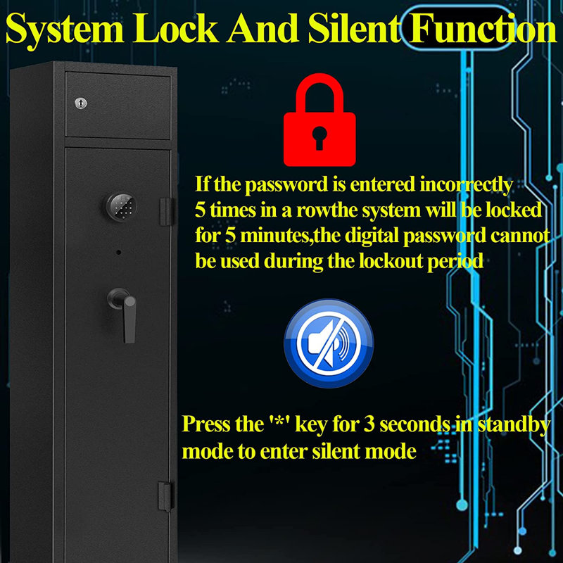 Gun Safe with Electronic Lock