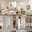 Myianna 63in Standing Bathroom Mirror Adjust 3 Color Temperature