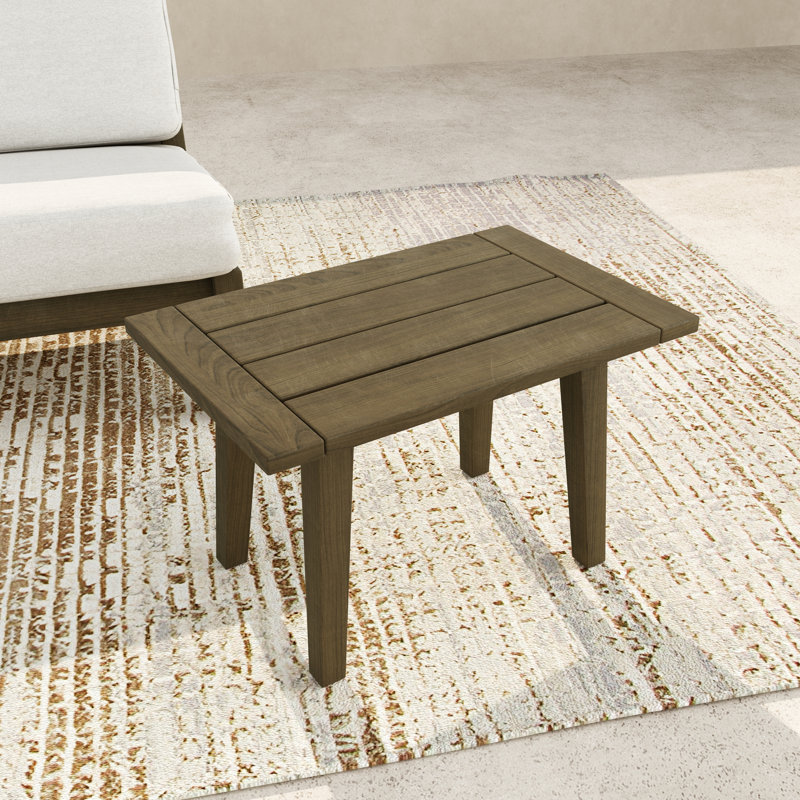 Table d'appoint Jolliff, Brun, Brun