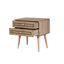 Table de chevet 2 tiroirs Lucile-1259679889