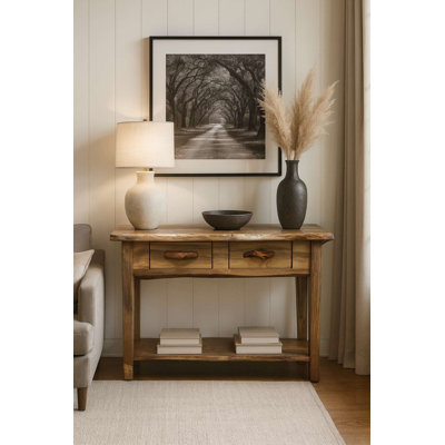 Console Blackstone Collection Rough Sawn