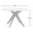 Gamino Round Solid Wood Base Dining Table-963890853