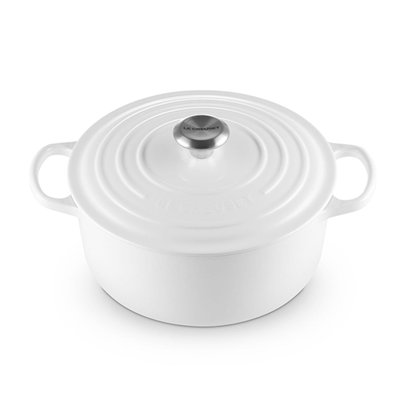 Le Creuset Signature Enameled Cast Iron Round Dutch Oven with Lid