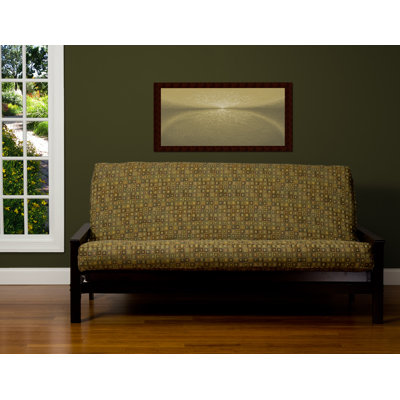 Housse pour futon à coussins carrés Cahaba