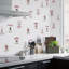 Kitchen Recipes Coffee Motif 32.8' L x 21" W Smooth Wallpaper Roll-28969570