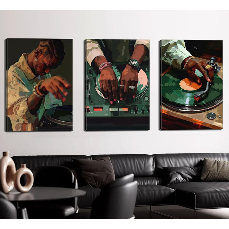 3 Piece Wrapped Canvas Print