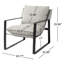 Fauteuil Winifred d'une largeur de 072 cm-2030176398