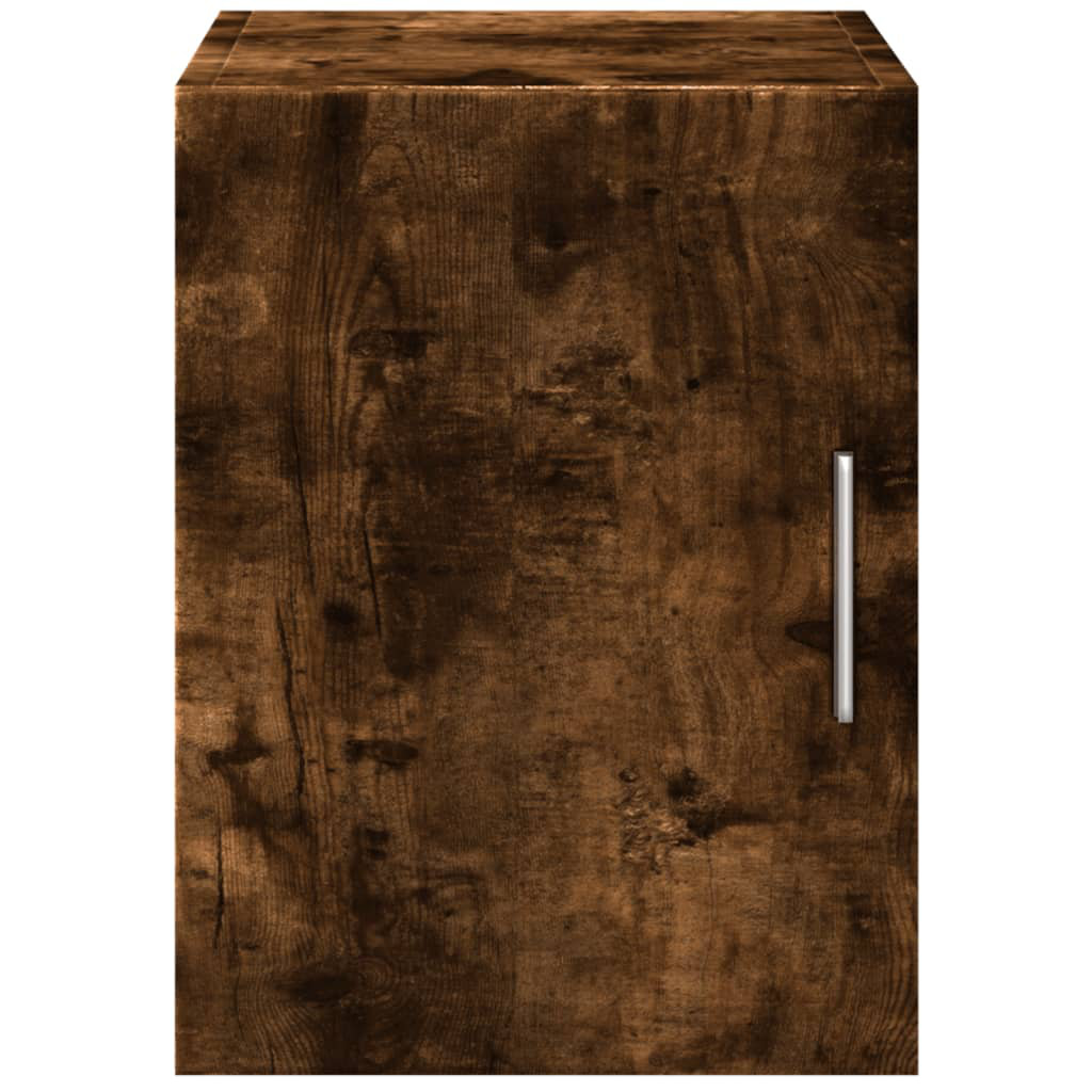 Vidaxl Wandschrank Schwarz 30X42,5X40 Cm Holzwerkstoff