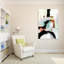 «Synchro I», reproduction sur verre