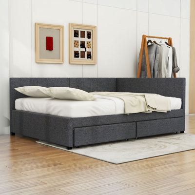 Full / Double Daybed With Two Drawers