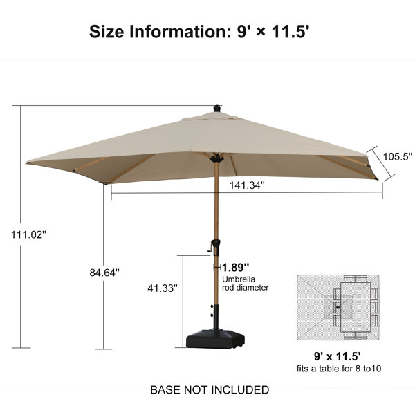 Dimensions du produit