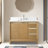 42 Single Bathroom Vanity with Top-95973295