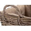 Wicker Rattan Wheeled Log Basket-272294572