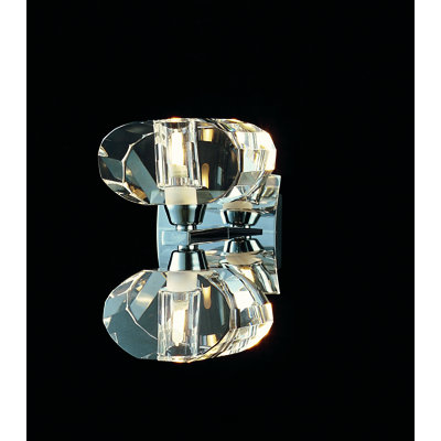 Barham Chrome Armed Sconce