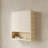 Zuno 26" Wall-Mounted Bathroom Cabinet, With Doors, Shelf And Open Storage Compartment Over The Toilet Storage Cabinet For Bathroom, Kitchen, Laundry Room, Roma Travertine-Pattern Finish-1567120930