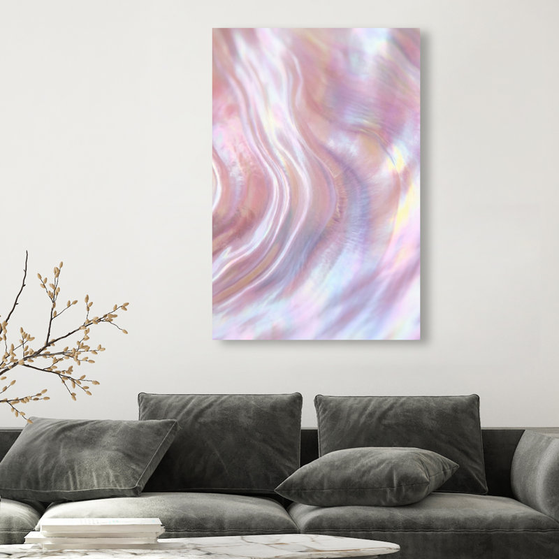 Iridescent Wave Print by Oliver Gal, 15"H x 10"W, Gallery Wrapped