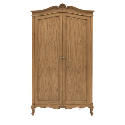 Cecilia 2 Door Solid Wood Wardrobe