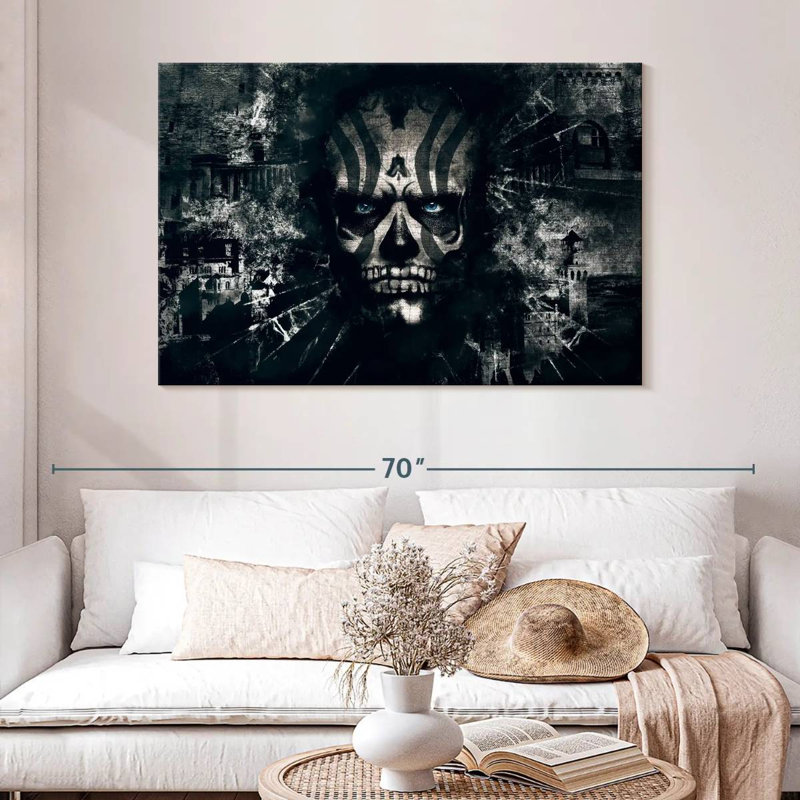 Hitzel Sinister, portrait d'homme, H 32 po x l 48 po