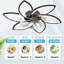 Ceiling Fan with LED Lights