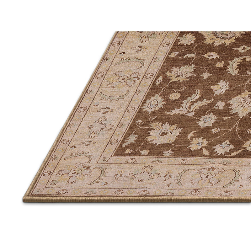 Tapis brun / beige Balig, Rectangle 3 pi x 5 pi