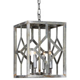 Izmir 4 - Light Lantern Square Chandelier