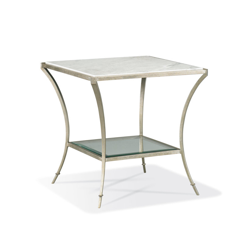 Infinity Marble End Table
