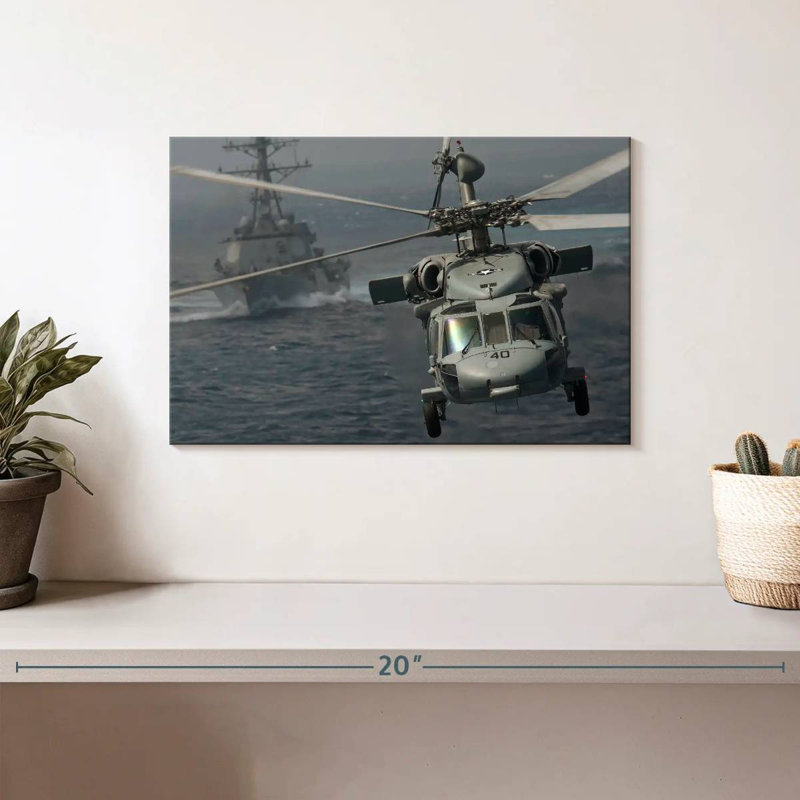 Hélicoptère Mait Knighthawk, H 8 po x l 12 po