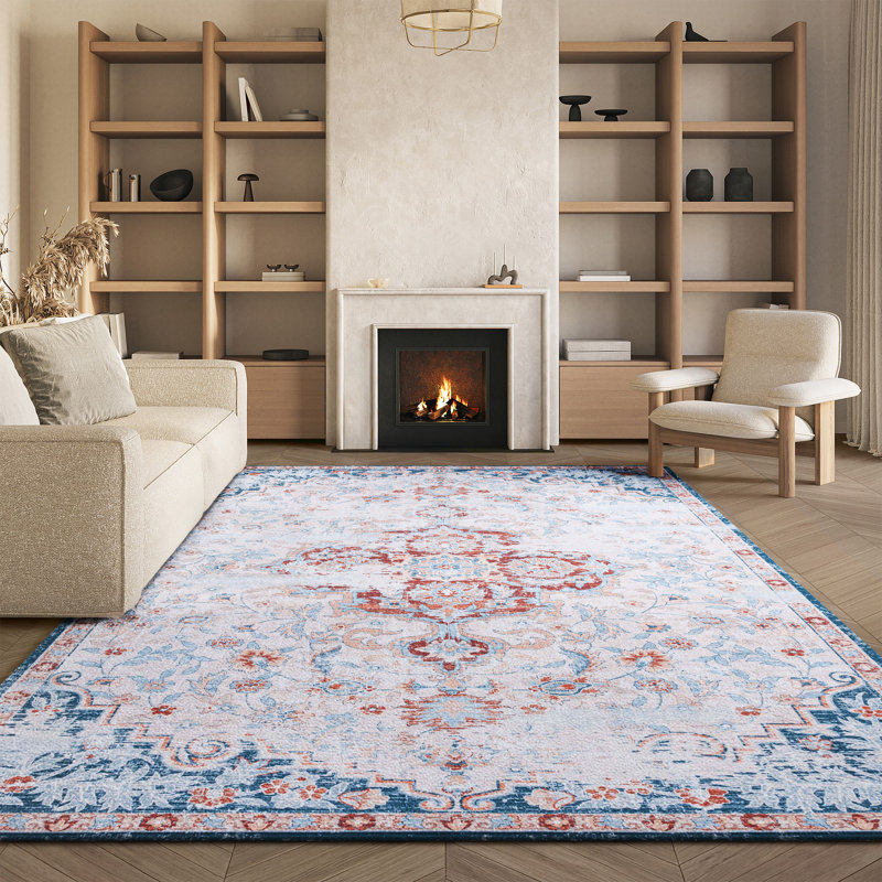 Tucson Performance Machine Washable Oriental Rug, Rectangle 8' x 10'