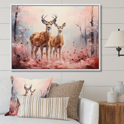 Pink Deer Gentle Wilderness II " Pink Deer Gentle Wilderness II "