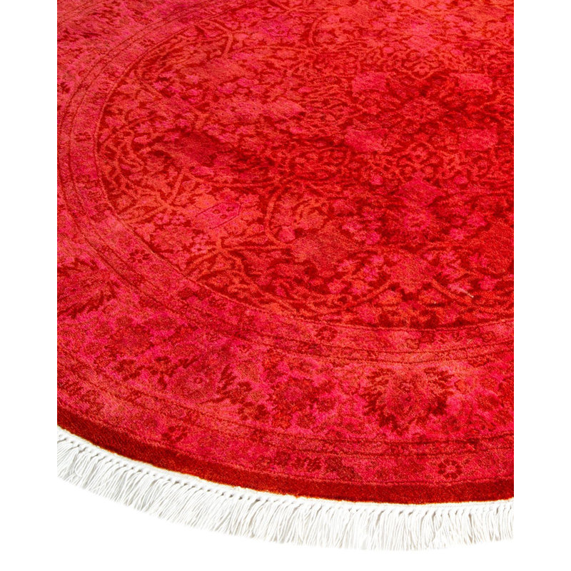 Fine Vibrance One-of-a-Kind 4' 1" X 4' 1" Hand Knotted Area Rug