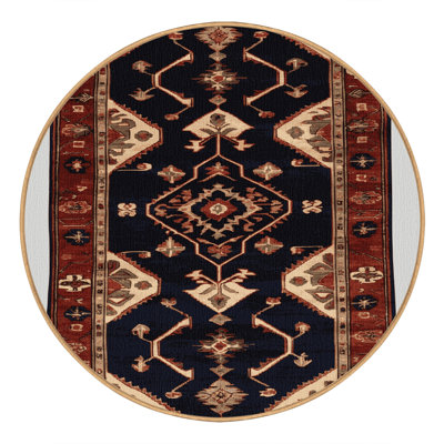 Tapis brun lavable à la machine