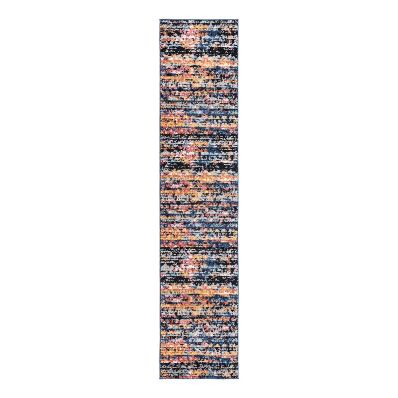 Alia Performance Multi colored Rug, Runner 2' x 10'