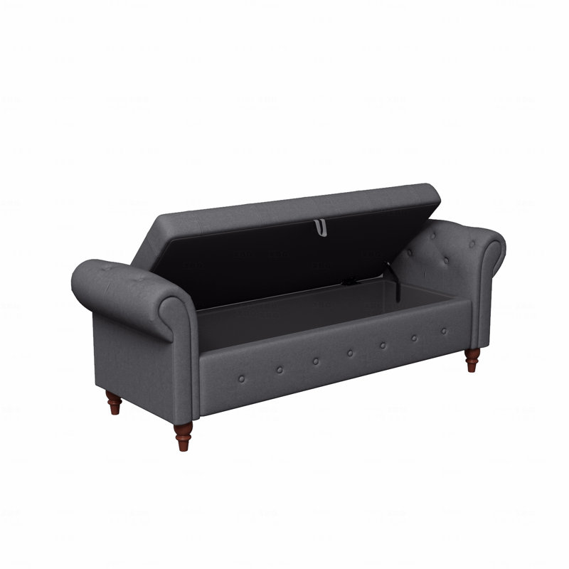 Bed Bench, Grey